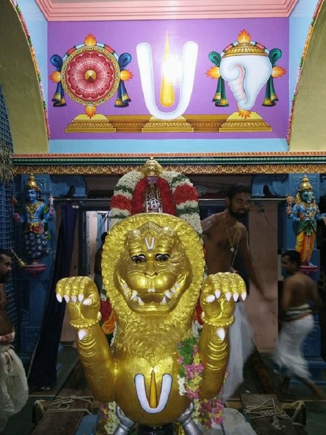 Nanganallur Sri Lakshmi Narasimhar Navaneetha Krishnan Temple Brahmotsavam Commences13
