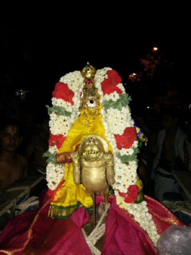 Nanganallur Sri Lakshmi Narasimhar Navaneetha Krishnan Temple Brahmotsavam Commences7