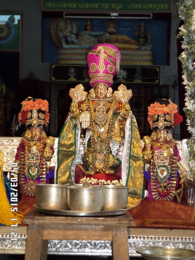 SVDD Srinivasa Perumal Temple Dhavanotsavam day 2 2015 -03