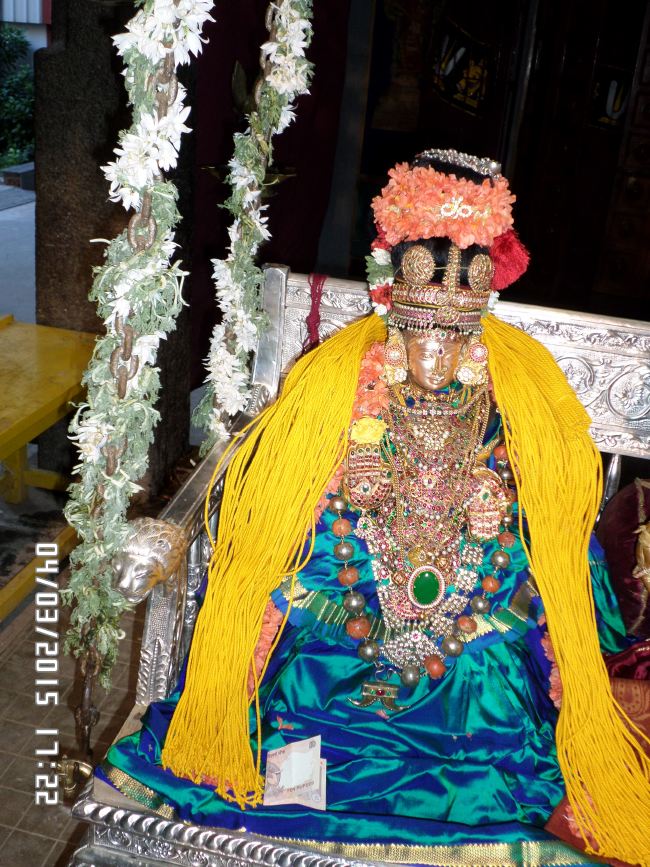 SVDD Srinivasa Perumal Temple Dhavanotsavam day 2 2015 -09
