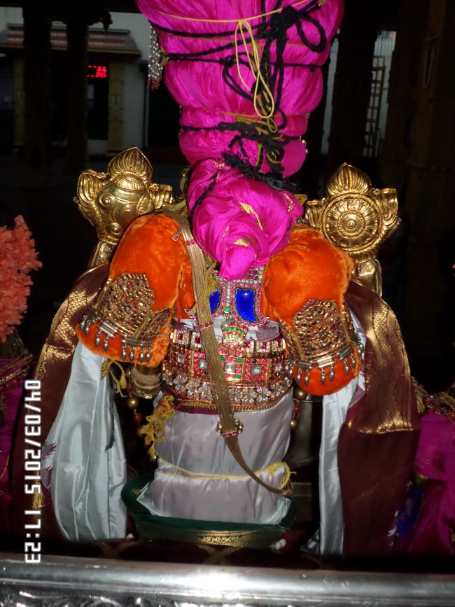 SVDD Srinivasa Perumal Temple Dhavanotsavam day 2 2015 -15