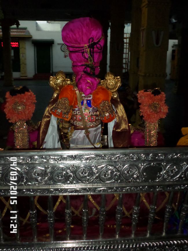 SVDD Srinivasa Perumal Temple Dhavanotsavam day 2 2015 -17