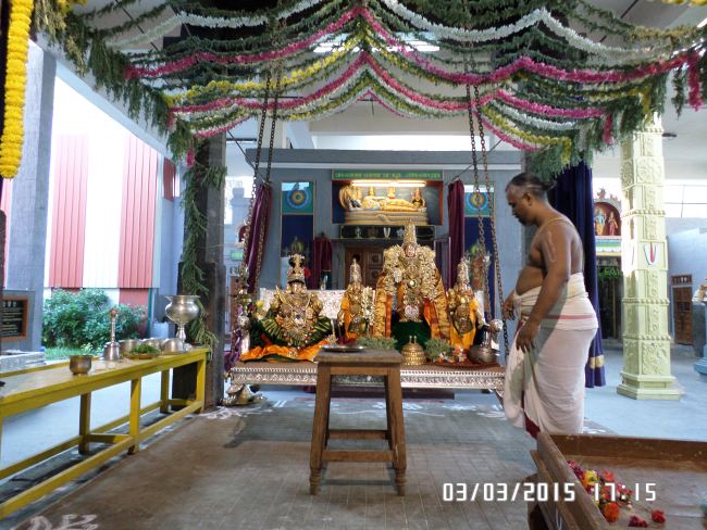 SVDD Srinivasa Perumal temple Dhavanotsavam day 1 2015 -01