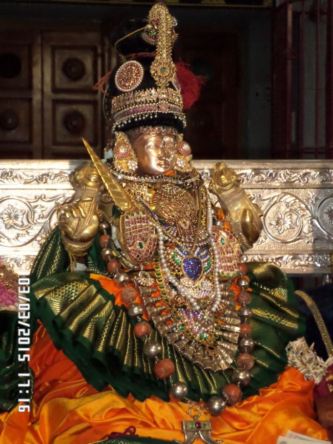 SVDD Srinivasa Perumal temple Dhavanotsavam day 1 2015 -09