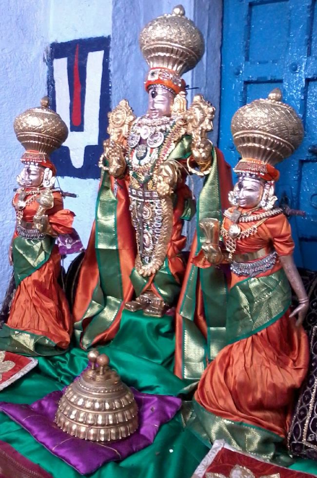 THiruvelukkai Sri Azhagiyasinga pErumal  Temple Dhavanotsavam day 1 2015 2015 -02