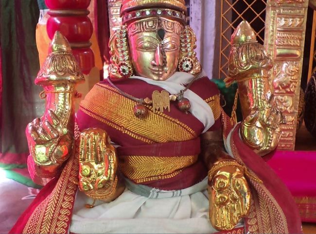 Thiruvelukkai Sri Azhagiya Singaperumal Temple Dhavanotsavam day 3 2015 -03