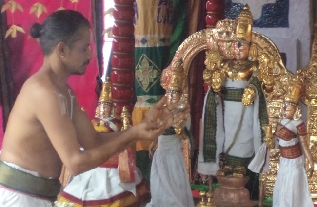 Thiruvelukkai Sri Azhagiya Singaperumal Temple Dhavanotsavam day 3 2015 -05