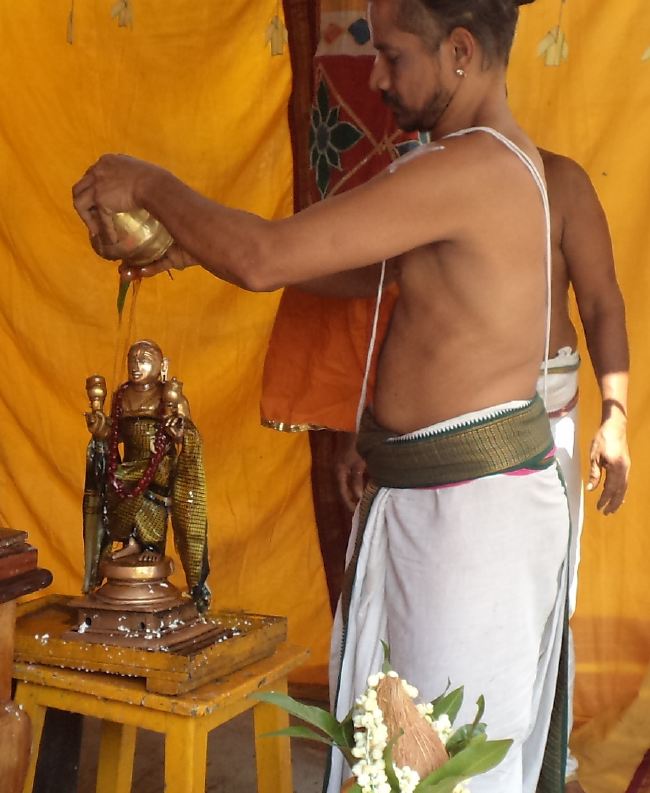 Thiruvelukkai Sri Azhagiya Singaperumal Temple Dhavanotsavam day 3 2015 -13