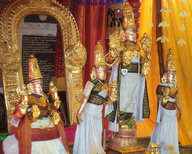 Thiruvelukkai Sri Azhagiya Singaperumal Temple Dhavanotsavam day 3 2015 -15