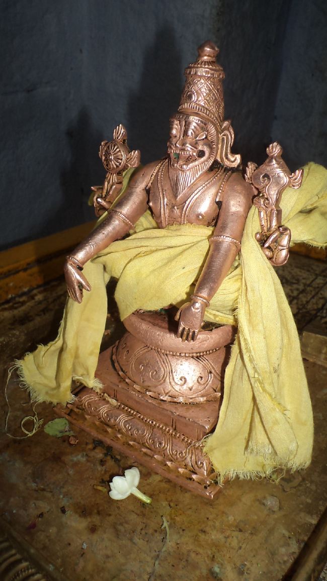 Thiruvelukkai Sri Azhagiyasinga Perumal Panguni Ammavasai Thirumanjanam 2015 -02