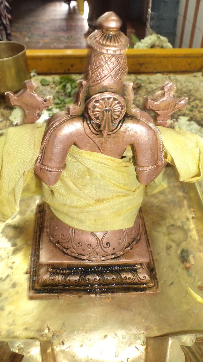 Thiruvelukkai Sri Azhagiyasinga Perumal Panguni Ammavasai Thirumanjanam 2015 -03