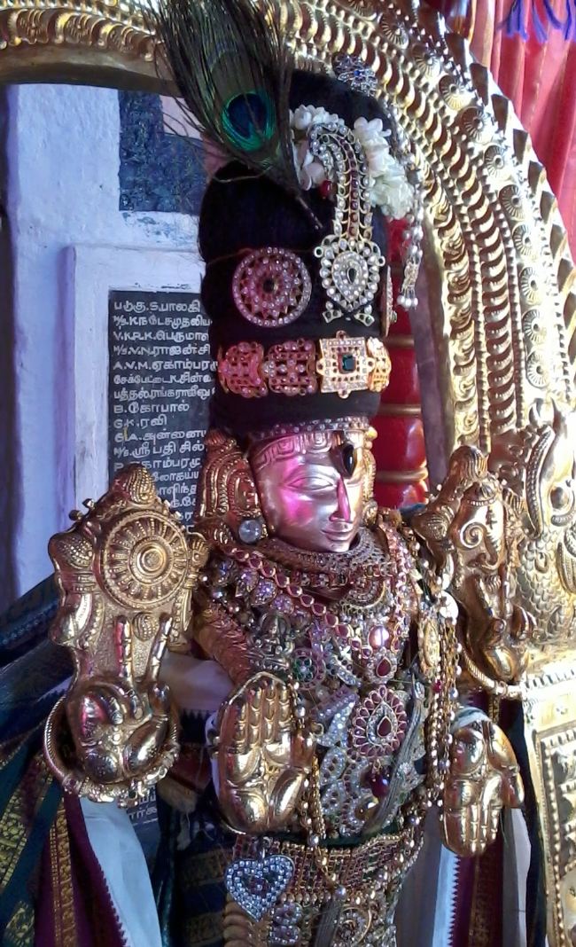 Thiruvelukkai Sri Azhagiyasinga Perumal Temple Dhavana UTsavam day 3  2015 -05