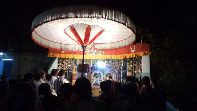Thiruvelukkai Sri Azhagiyasinga Perumal Temple Dhavana UTsavam day 3  2015 -20