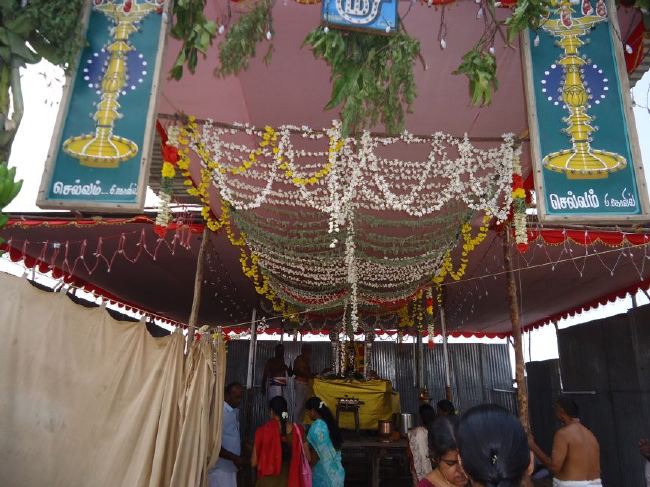Uthamur Kovil Perumal Theerthavari at Srirangam 2015 -21
