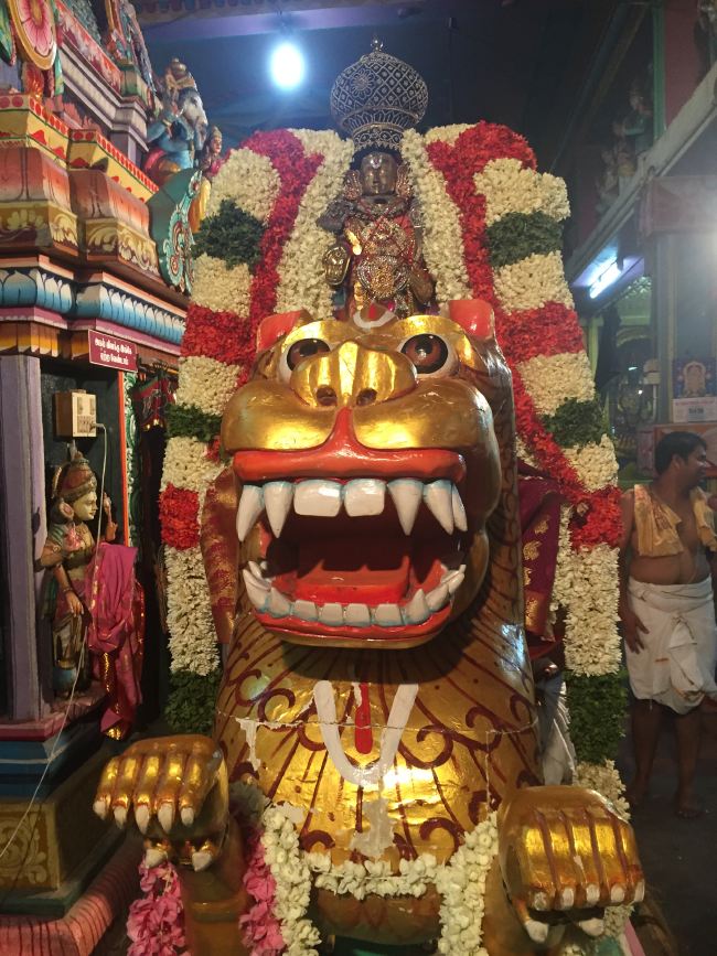 MGR nagar Sri Prasanna Venkatesa Perumal Temple avathara utsavam simha vahanam 2015 01