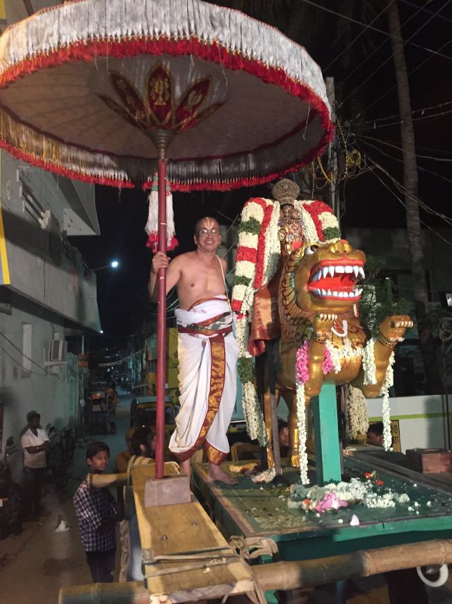 MGR nagar Sri Prasanna Venkatesa Perumal Temple avathara utsavam simha vahanam 2015 05