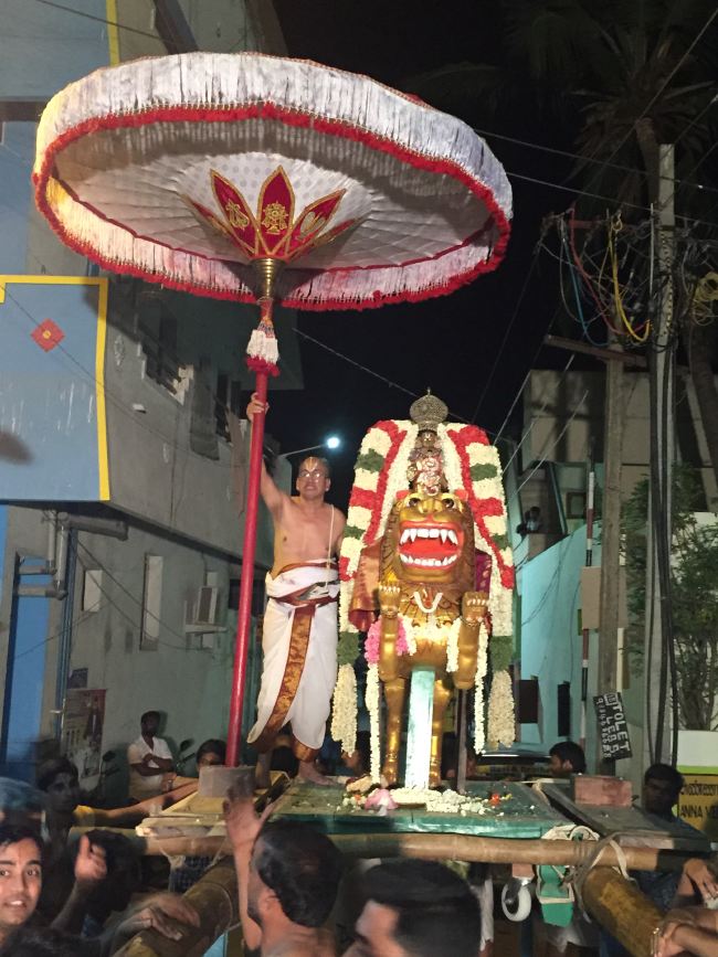 MGR nagar Sri Prasanna Venkatesa Perumal Temple avathara utsavam simha vahanam 2015 08