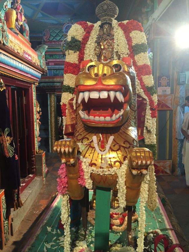 MGR nagar Sri Prasanna Venkatesa Perumal Temple avathara utsavam simha vahanam 2015 12