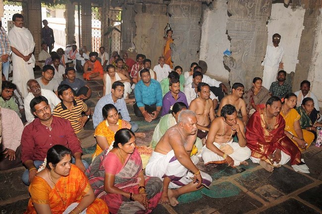 Panguni Swathi Sudarsana Homam At Lower Ahobilam Sri Prahaladavardan Temple14
