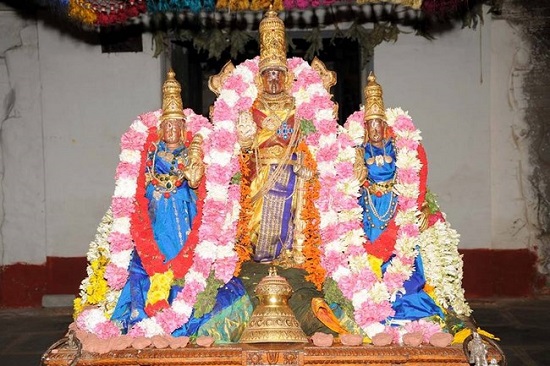 Panguni Swathi Sudarsana Homam At Lower Ahobilam Sri Prahaladavardan Temple9