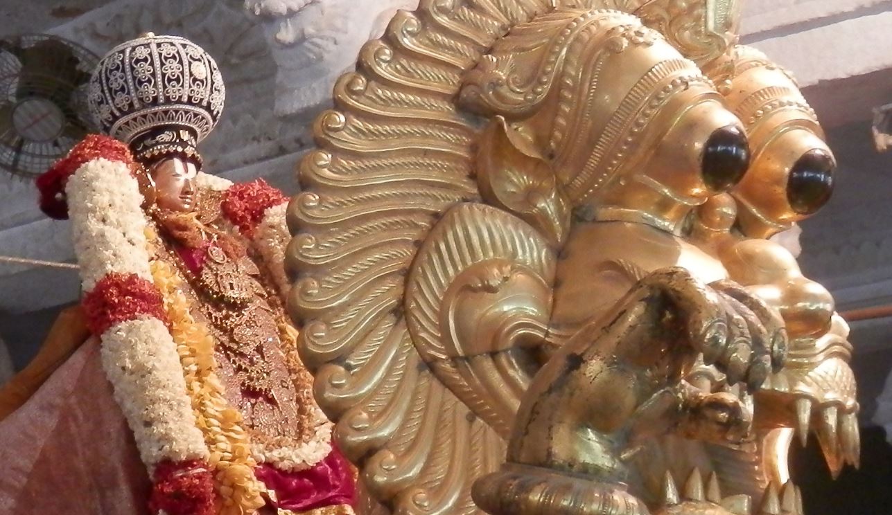 Sriperumbudur Sri Ramanujar Avatara Utsavam day 4-1 2015