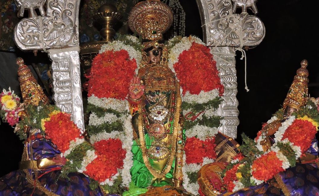 Srirangam Namperumal Adhi Brahmotsavam nel alavai-1 2015