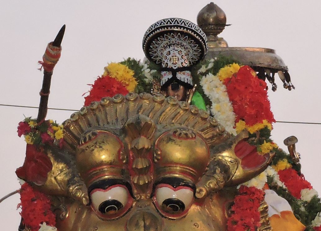 Srirangam Namperumal Viruppan Thirunal simha vahanam 1 2015