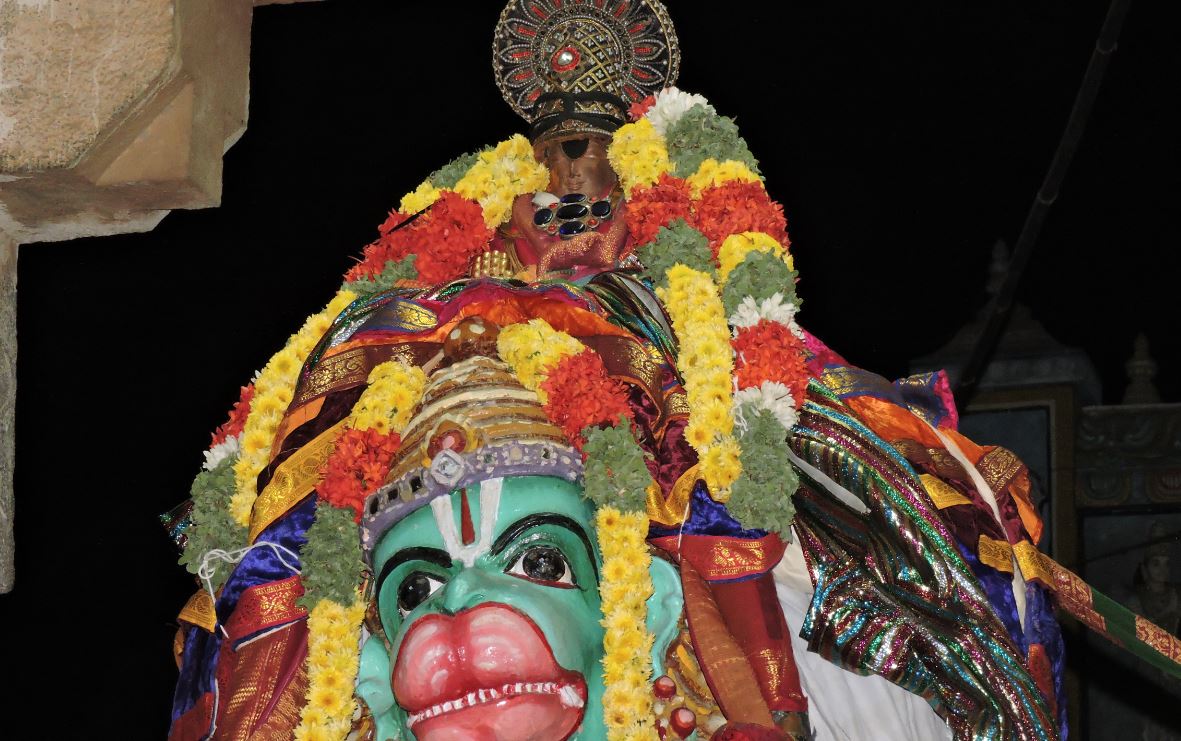 THiruvellarai Pundarikaksha perumal hanumantha vahanam 1 2015