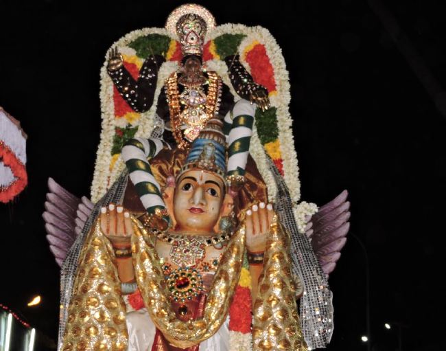 Thirukarambanoor Chithirai Brahmotsavam Garuda Sevai purappadu 2015 2