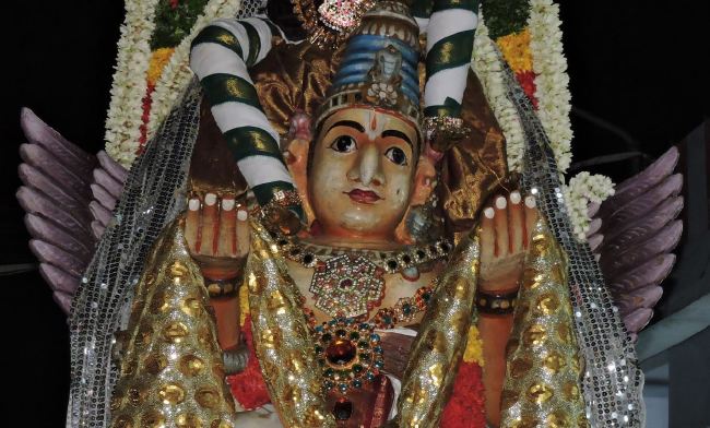 Thirukarambanoor Chithirai Brahmotsavam Garuda Sevai purappadu 2015 5