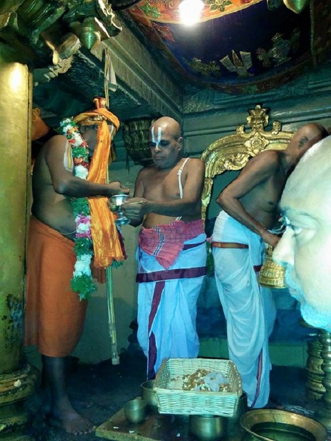 HH 46th Srimath Azhagiyasingar Irandam Mangalasasanam At Azhwar Thirunagari Swami Nammazhwar Sannidhi10