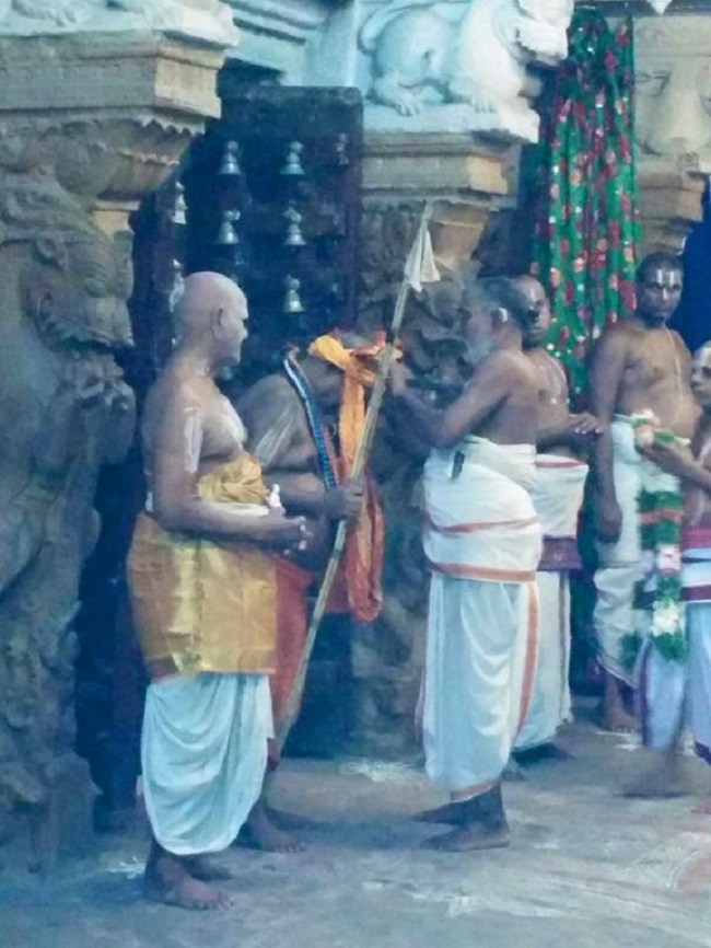 HH 46th Srimath Azhagiyasingar Irandam Mangalasasanam At Azhwar Thirunagari Swami Nammazhwar Sannidhi15
