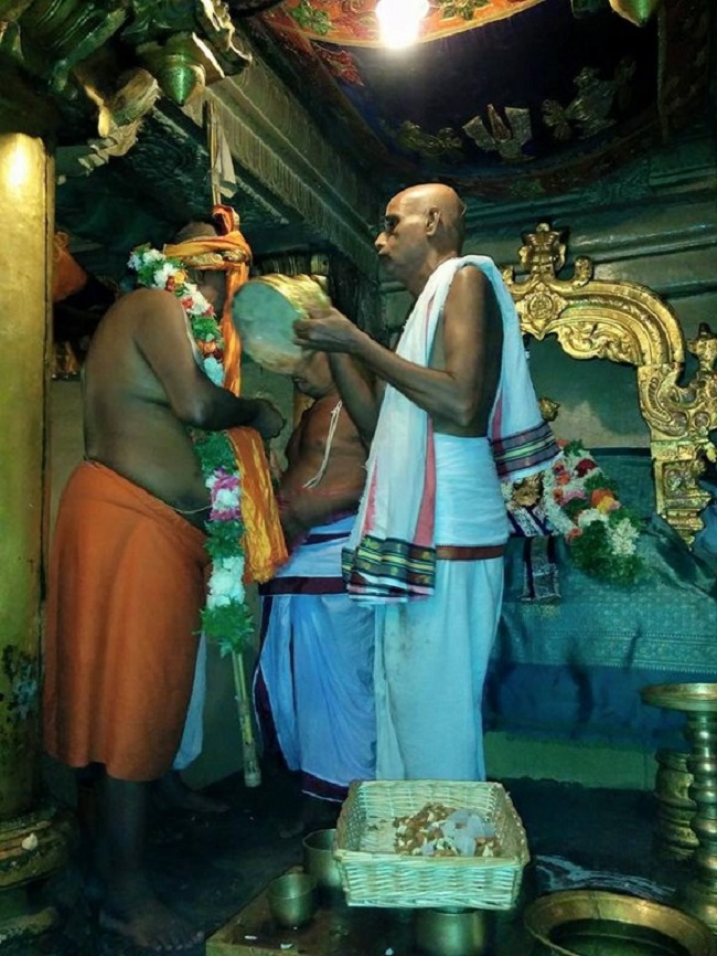 HH 46th Srimath Azhagiyasingar Irandam Mangalasasanam At Azhwar Thirunagari Swami Nammazhwar Sannidhi17