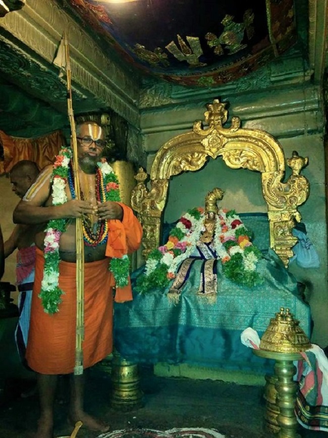 HH 46th Srimath Azhagiyasingar Irandam Mangalasasanam At Azhwar Thirunagari Swami Nammazhwar Sannidhi3
