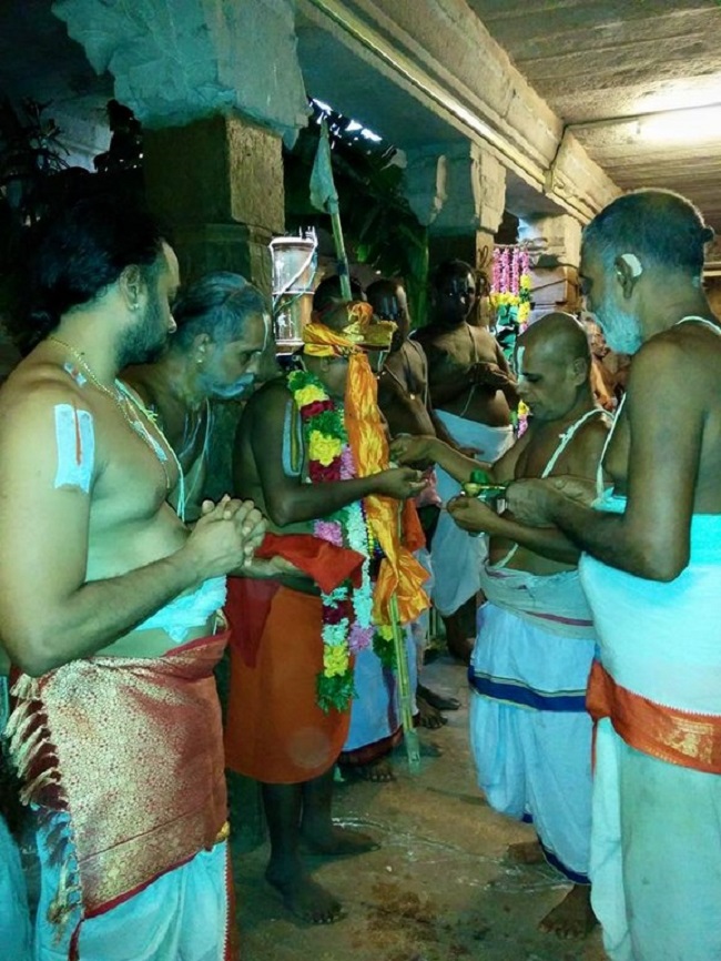 HH 46th Srimath Azhagiyasingar Mangalasasanam At Azhwar Thirunagari Swami Nammazhwar Sannidhi6