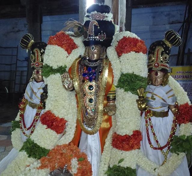 Sri Sthalasayana Perumal Chithirai brahmotsavam Dwadasa Aradhanam 2015