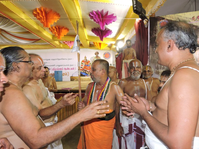 Srimushnam Andavan Sathabisheka Mahotsavam  day 2 Thiruppathi Jeeyar Visits-2015-03