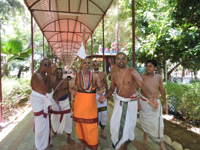Srimushnam Andavan Sathabisheka Mahotsavam  day 2 Thiruppathi Jeeyar Visits-2015-30