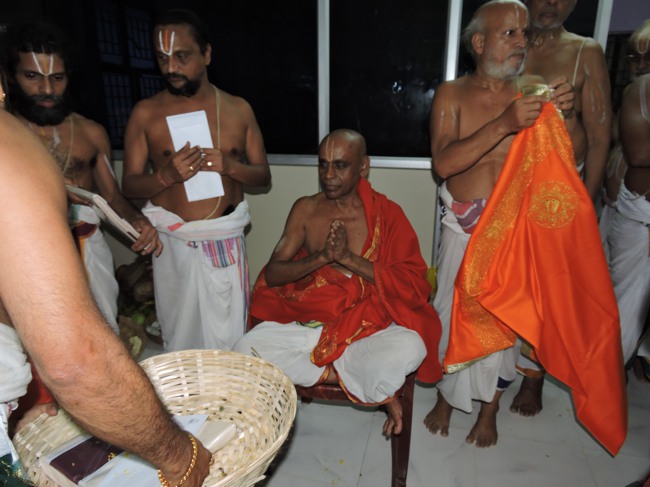 Srimushnam Andavan Sathabisheka Mahotsavam  day 3  Visits-Krishna Premi Maharaj Visits 2015-01