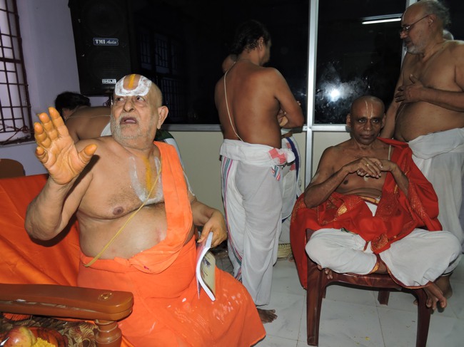 Srimushnam Andavan Sathabisheka Mahotsavam  day 3  Visits-Krishna Premi Maharaj Visits 2015-03