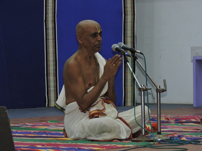 Srimushnam Andavan Sathabisheka Mahotsavam  day 3  Visits-Krishna Premi Maharaj upanyasam 2015-0006