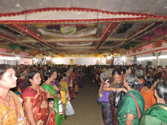 Srimushnam Andavan Sathabisheka Mahotsavam  day 3  Visits-Veda Parayanam 2015-19