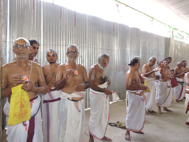 Srimushnam Andavan Sathabisheka Mahotsavam  day 3  Visits-Veda Parayanam 2015-21