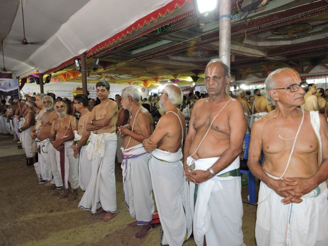 Srimushnam Andavan Sathabisheka Mahotsavam  day 3  Visits-Veda Parayanam 2015-25