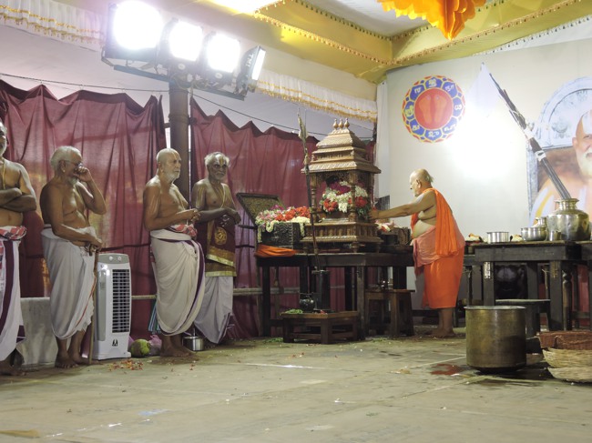 Srimushnam Andavan Sathabisheka Mahotsavam  day 3  Visits-Veda Parayanam 2015-41