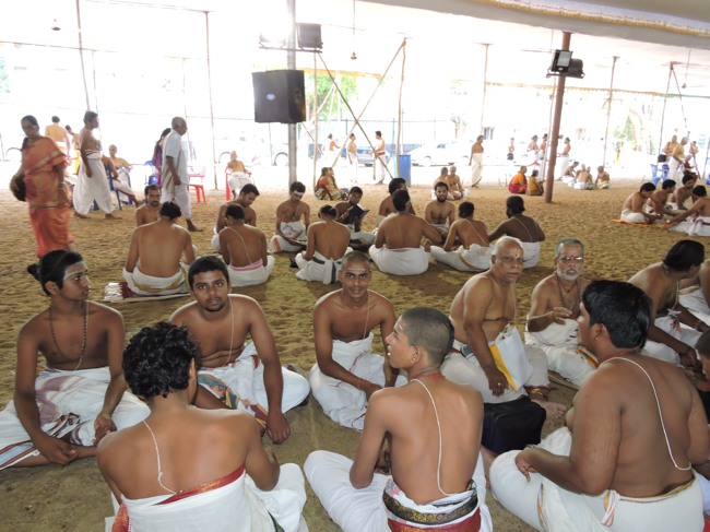 Srimushnam Andavan Sathabisheka Mahotsavam  day 3  Visits-Veda Parayanam 2015-46