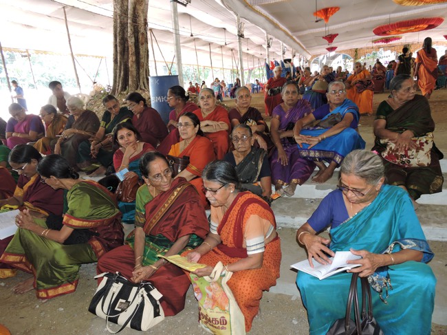 Srimushnam Andavan Sathabisheka Mahotsavam  day 3  Visits-Veda Parayanam 2015-52