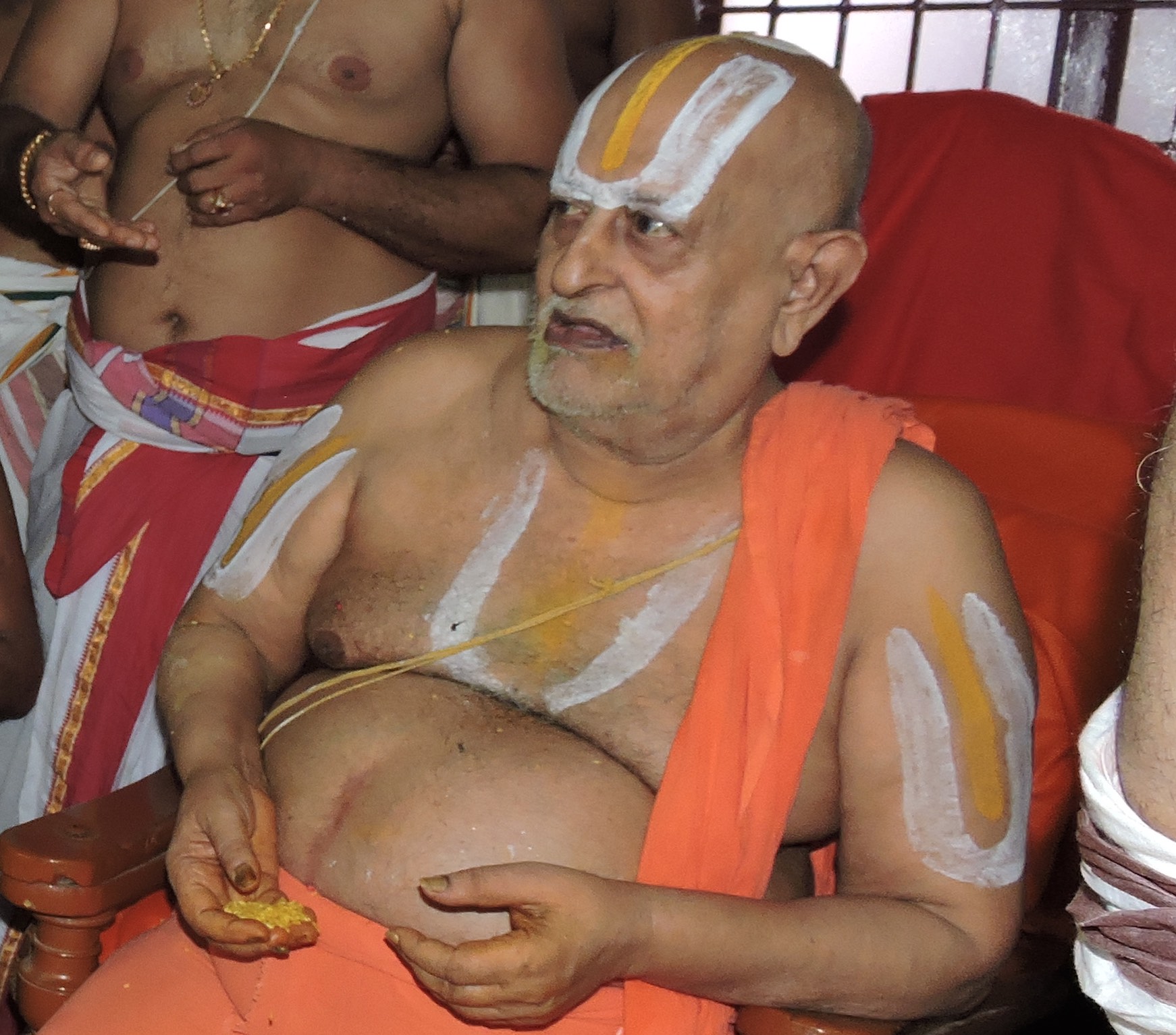 Srimushnam Andavan day 3 sathabishekam