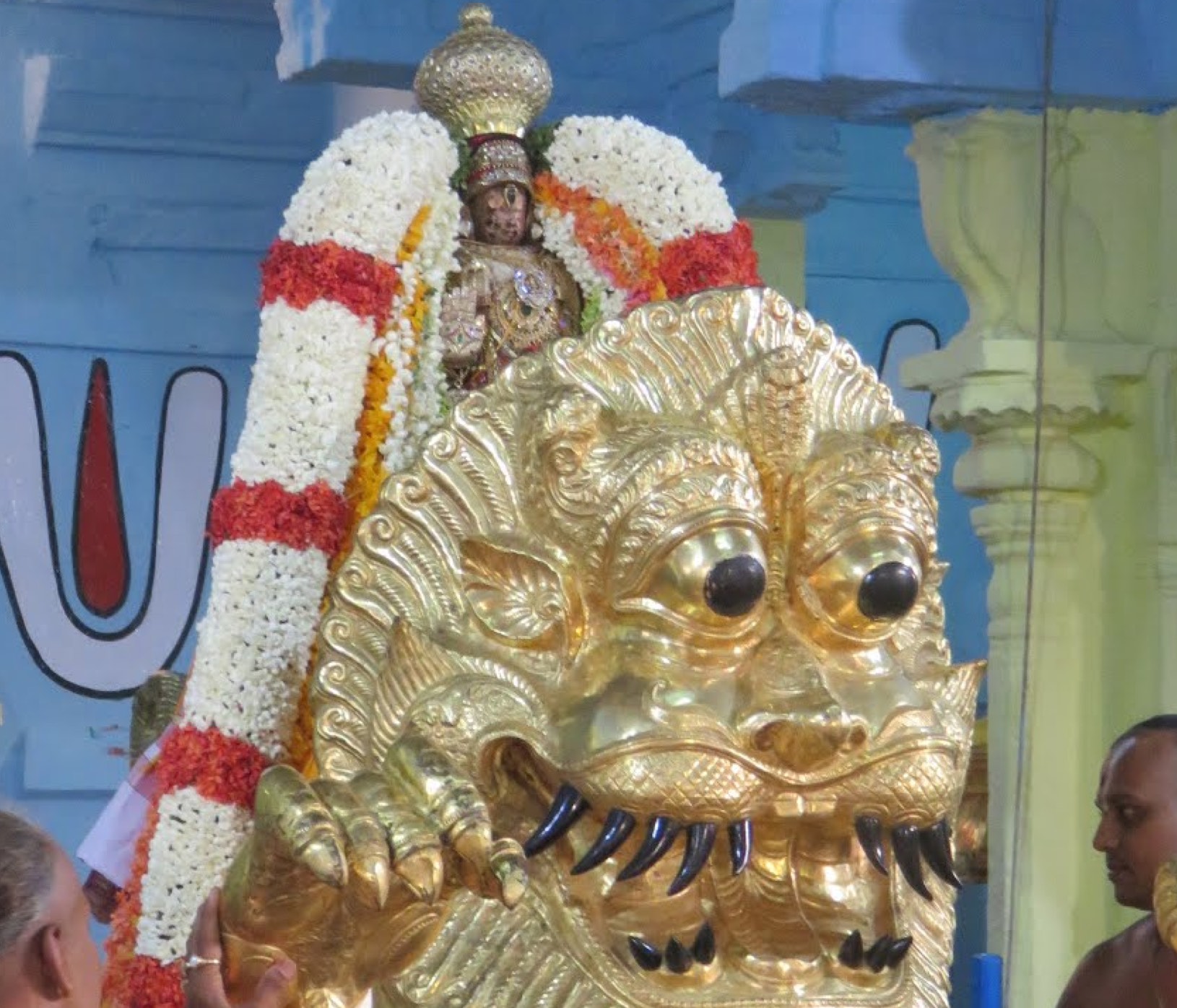 Kanchi Devaperumal Simha vahanam 2015