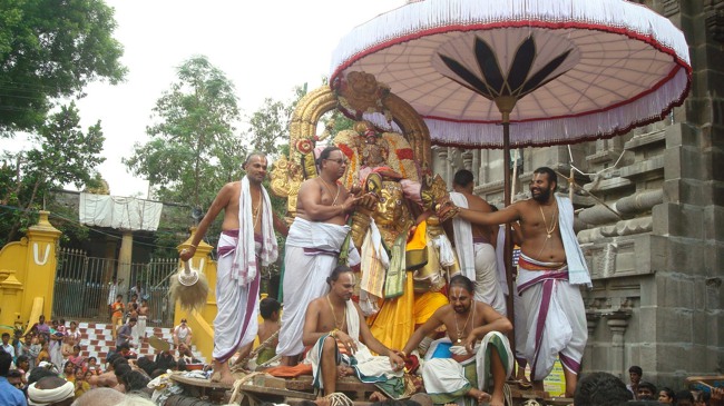 Kanchi Sri Devarajasawami Temple Brahmotsavam Garuda sevai 2015-12